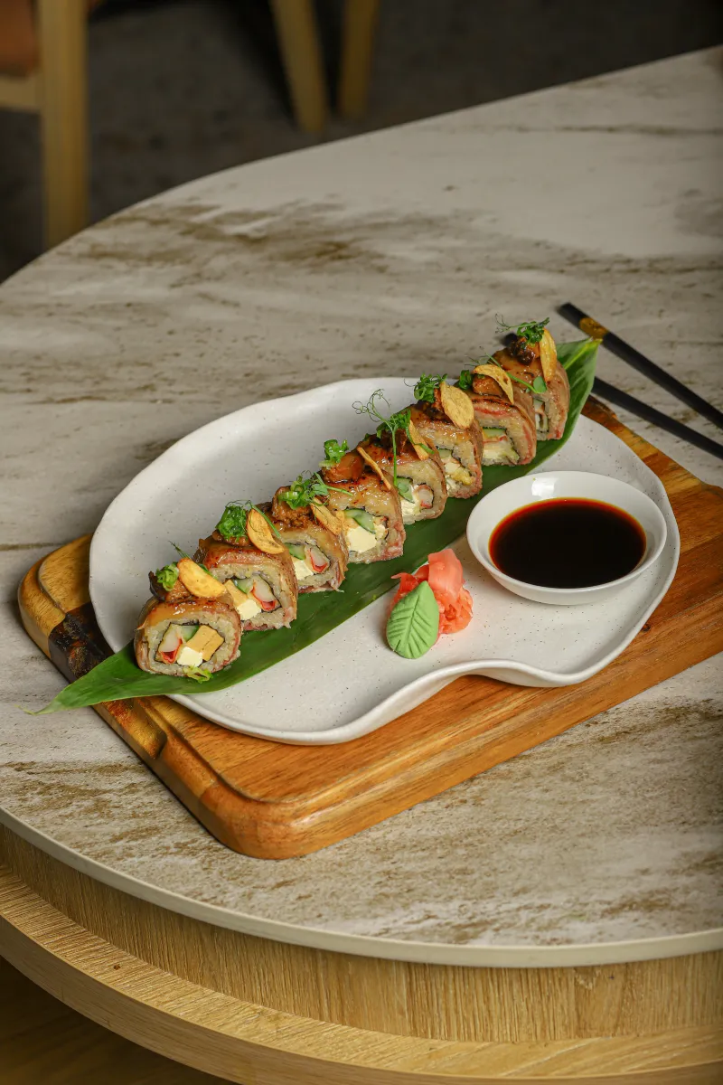 TRUFFLE BEEF ROLLS
