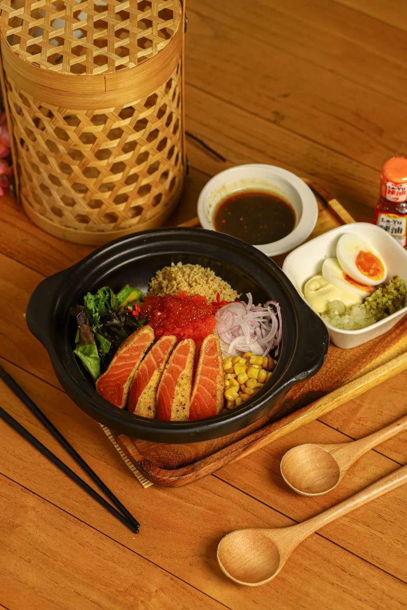 SALMON NABE